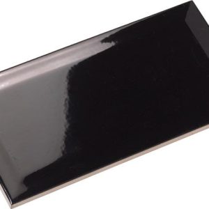 Πλακακι Τοιχου 10X20cm METRO NEGRO GLOSSY Hover Image