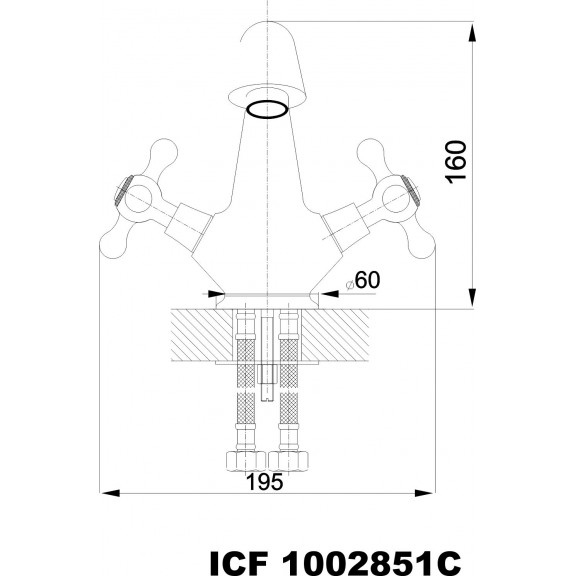 Μπαταρια Νιπτηρα Retro Icf 1002851
