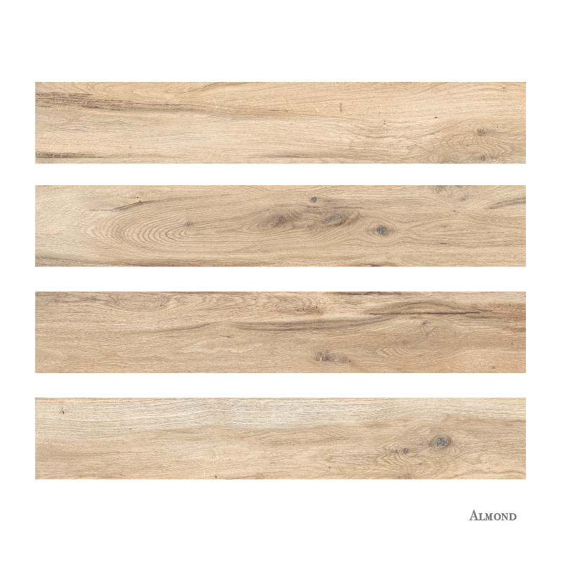 Πλακακι Δαπεδου Γρανιτης Τυπου Ξυλου 20Χ120cm Sagano Almond