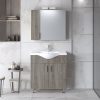 Επιπλο Μπανιου Πληρες Σετ Siena Sonama Dark 75cm