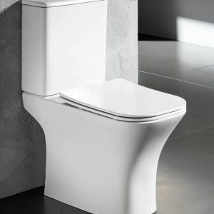 Ceramita Storm Rimless Λεκανη Δαπεδου Πληρης