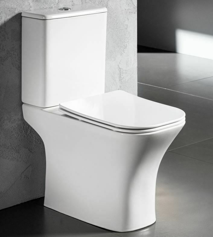 Ceramita Storm Rimless Λεκανη Δαπεδου Πληρης