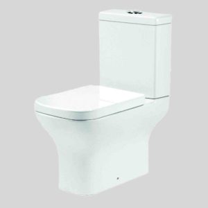 Λεκανη Wc Set Suite Square Rimless 60,5cm  Πληρες(77-8594)