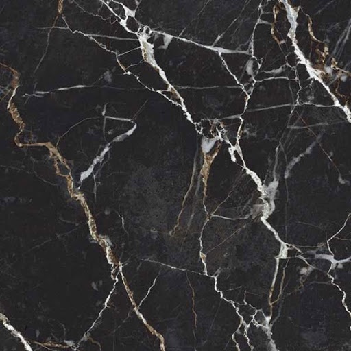 Πλακάκι Γρανίτης Δαπέδου 60Χ60cm TERZETTO BLACK (High Gloss)