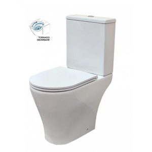 Λεκανη Wc Set Icc 7684p Tornado πισω σιφωνι